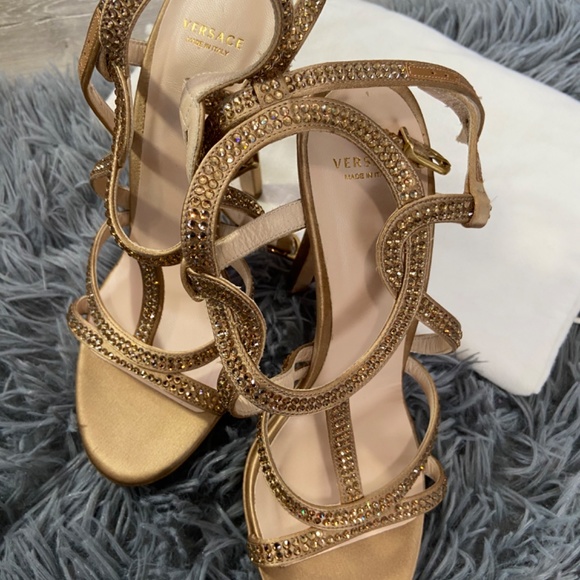 Versace heels with Swarovski crystals - Picture 12 of 15